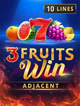 3 Fruits Win: 10 lines